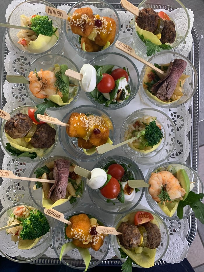 Fingerfood im Glas